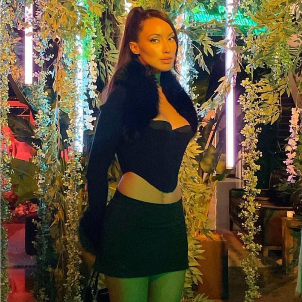 Danielle Guizio mini skirt